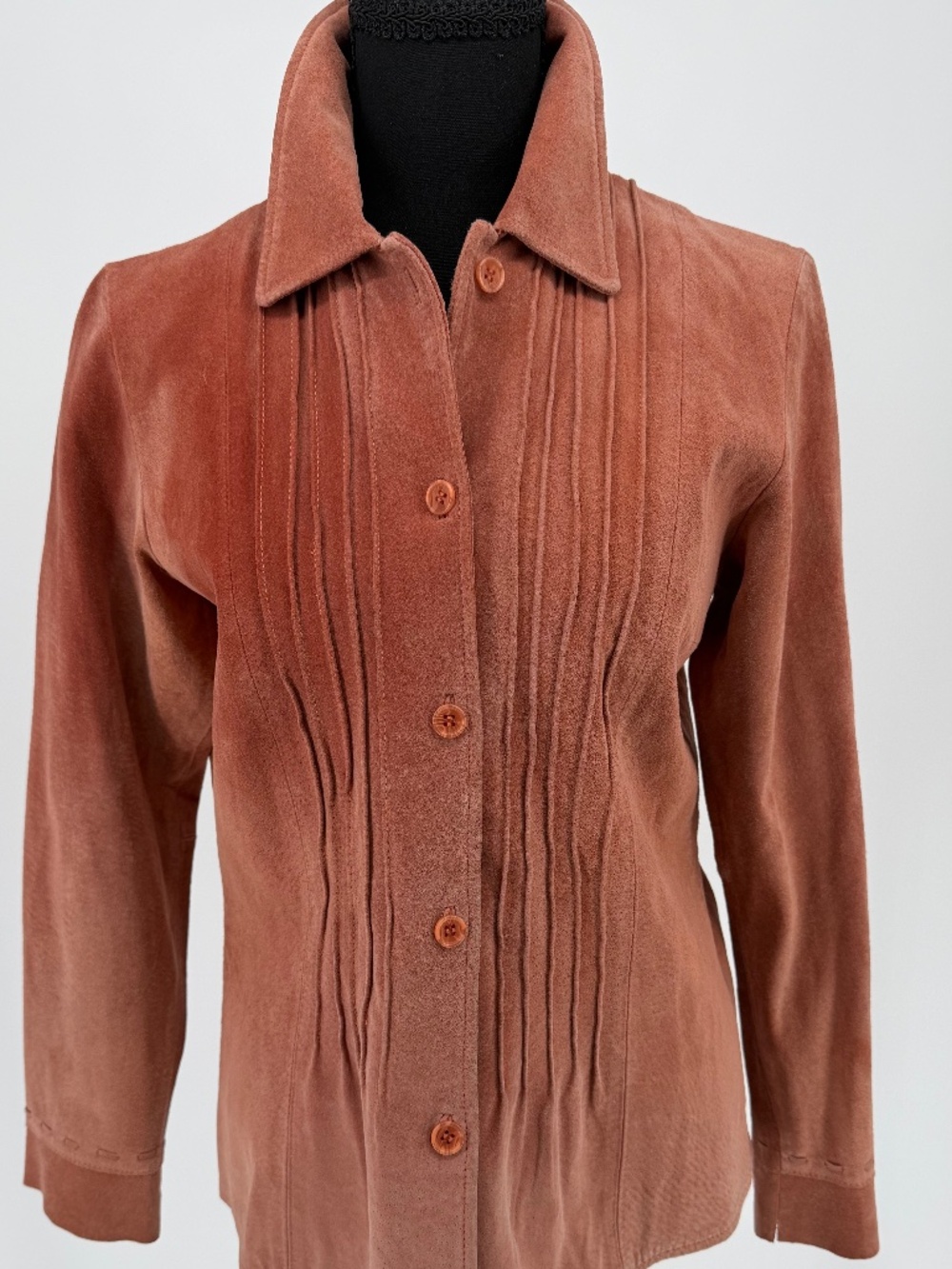 ✨ Stunning Vintage Margaret Godfrey Genuine Suede Jacket ✨